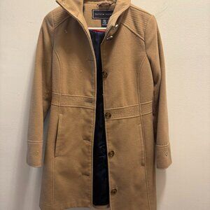 Tommy Hilfiger Tan Wool Coat